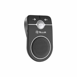 TELLUR cK-B1 Bluetooth car Speakerphone, Handsfree for car, Motion Sensor for Auto OnOff, Echo and Noise Suppression Microphone,