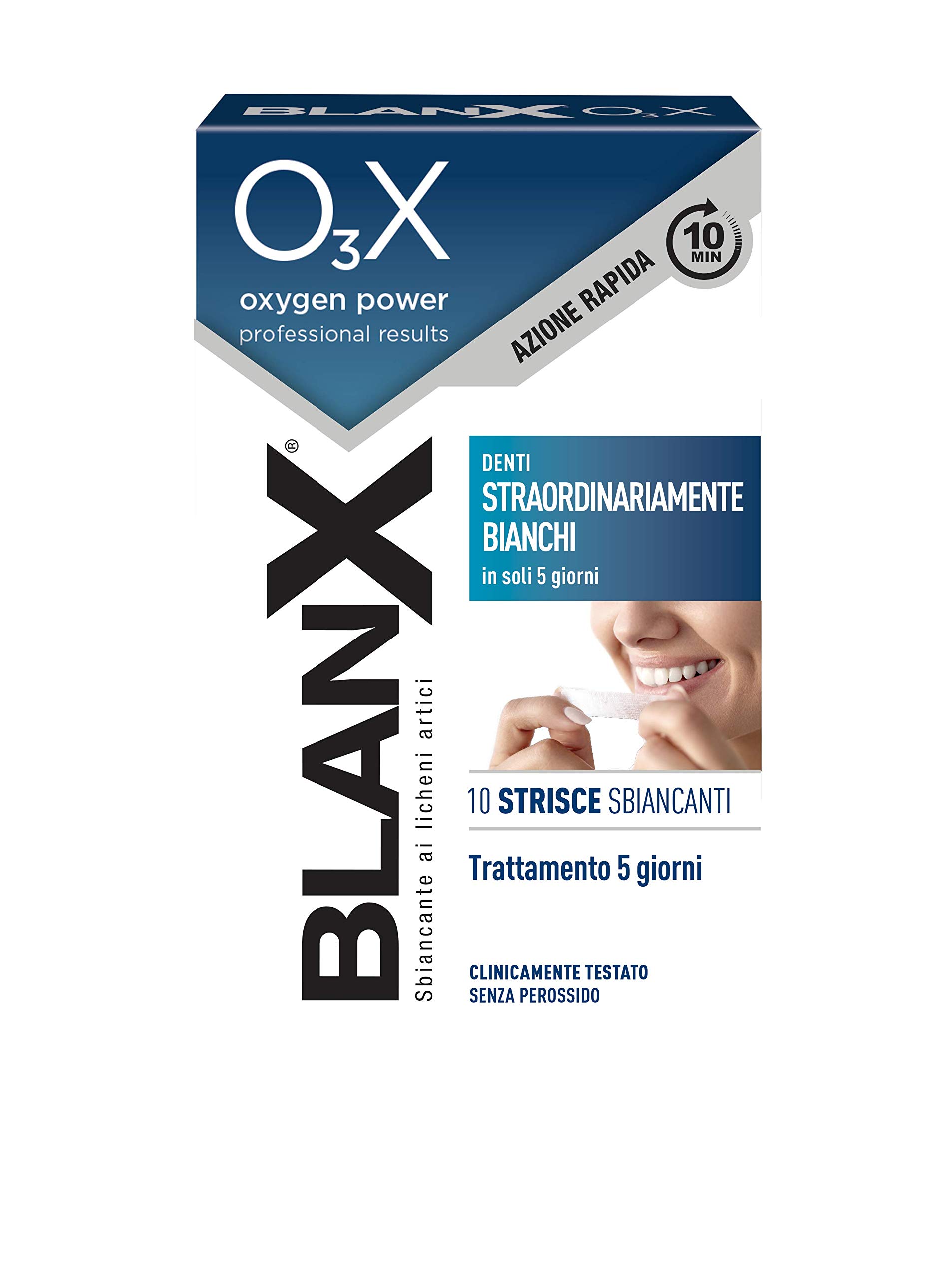 Blanx O3X Whitening 10 Strisce Sbiancanti