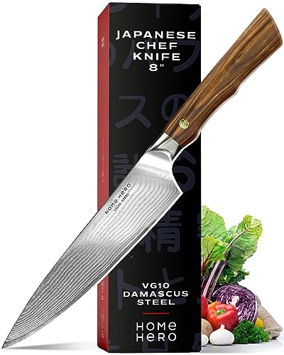 Home Hero Professional Japanese Knife Vg10 Damascus Steel Knives - 67 Layers Full Tang Elite Damascus Knife - Japanese chef Knif