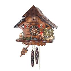 JoFomp 10 Inch Glow In The Dark Clock - Silent Non-Ticking Wall Clock With Luminous Numbers & Hands