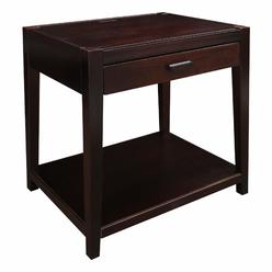 Casual Home 649-23 Notre Dame Night Stand with USB Port, Espresso