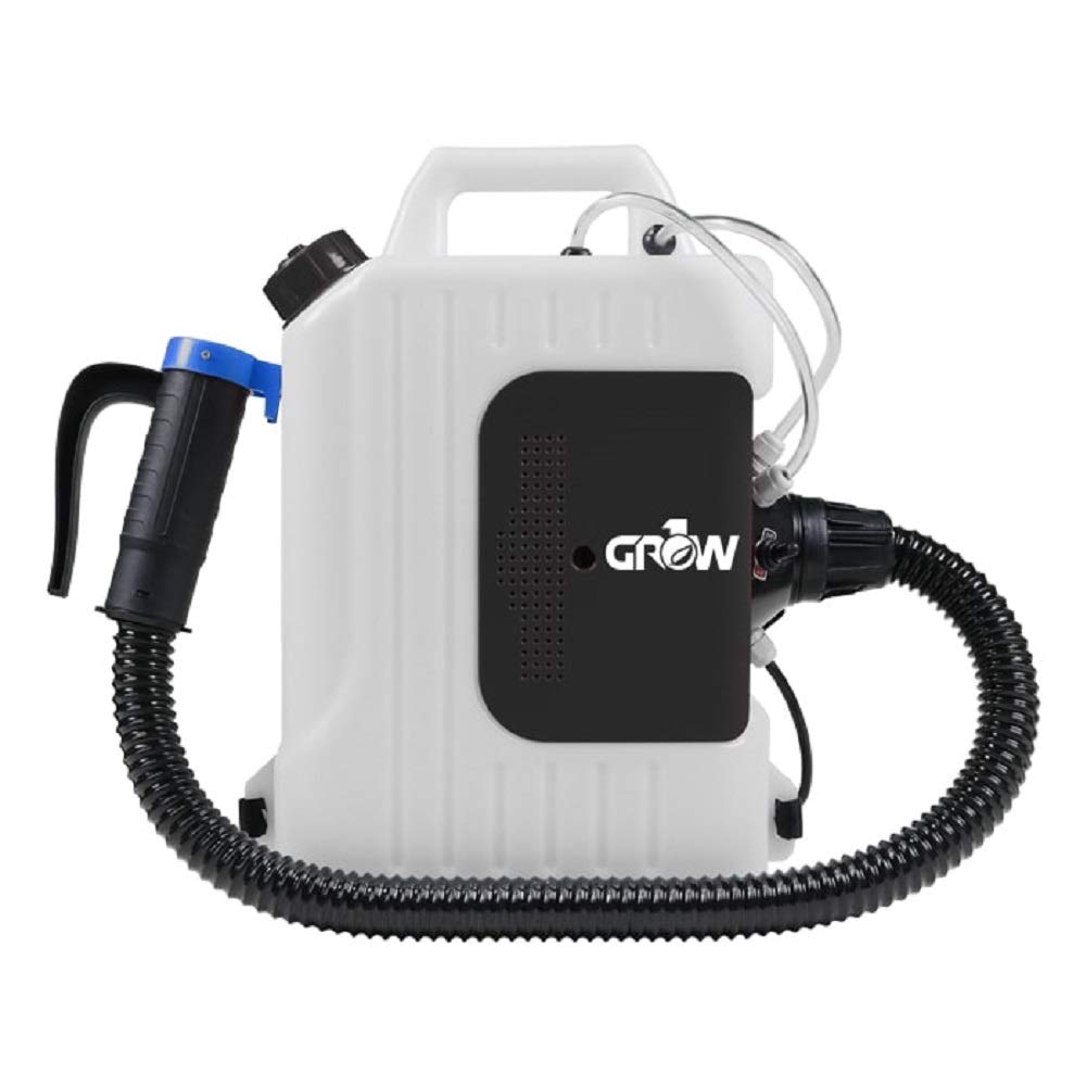 Grow1 Electric Backpack Fogger Machine ULV Atomizer Sprayer with Commercial Hose for Spraying Garden Greenhouse Indoor Outdoor F