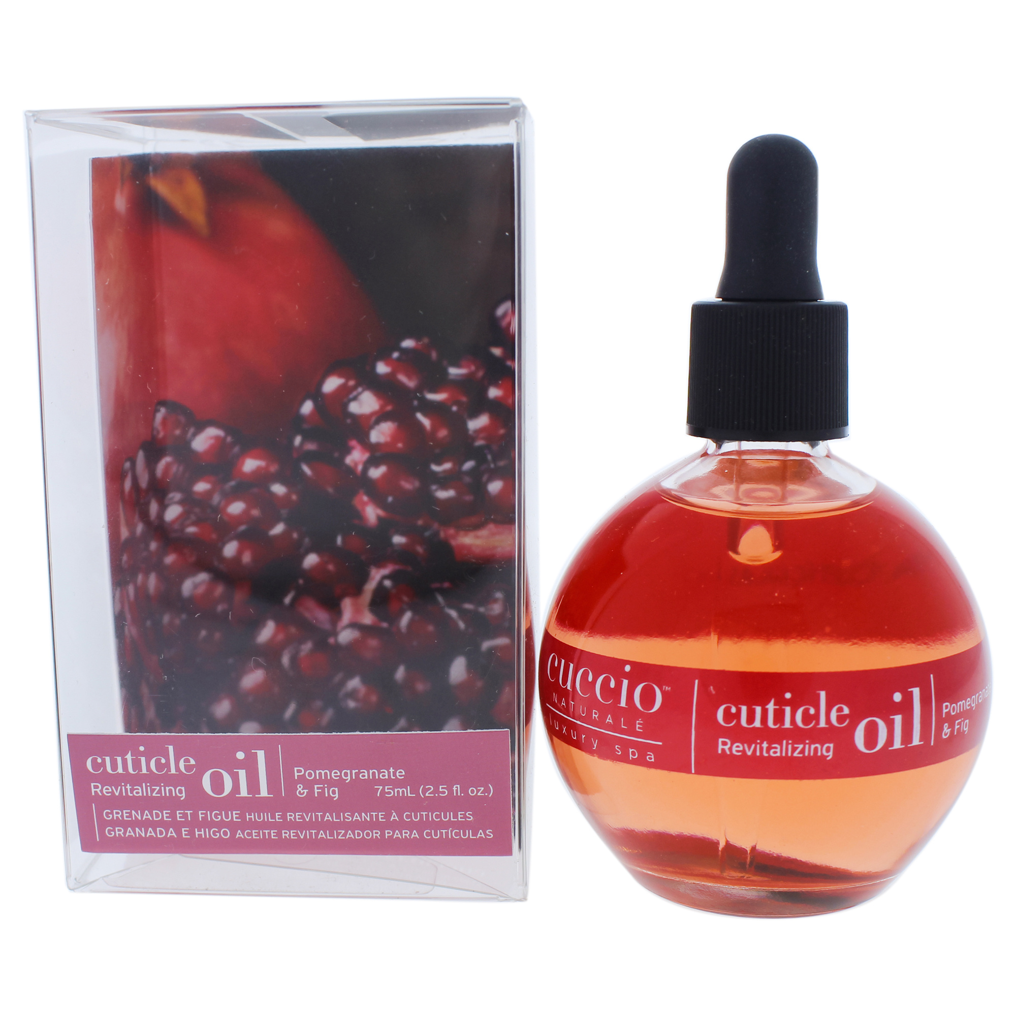 CUCCIO NATURALE cuticle Revitalizing Oil - Pomegranate and Fig Manicure by cuccio Naturale for Unisex - 25 oz Oil(D0102H2LE3g)
