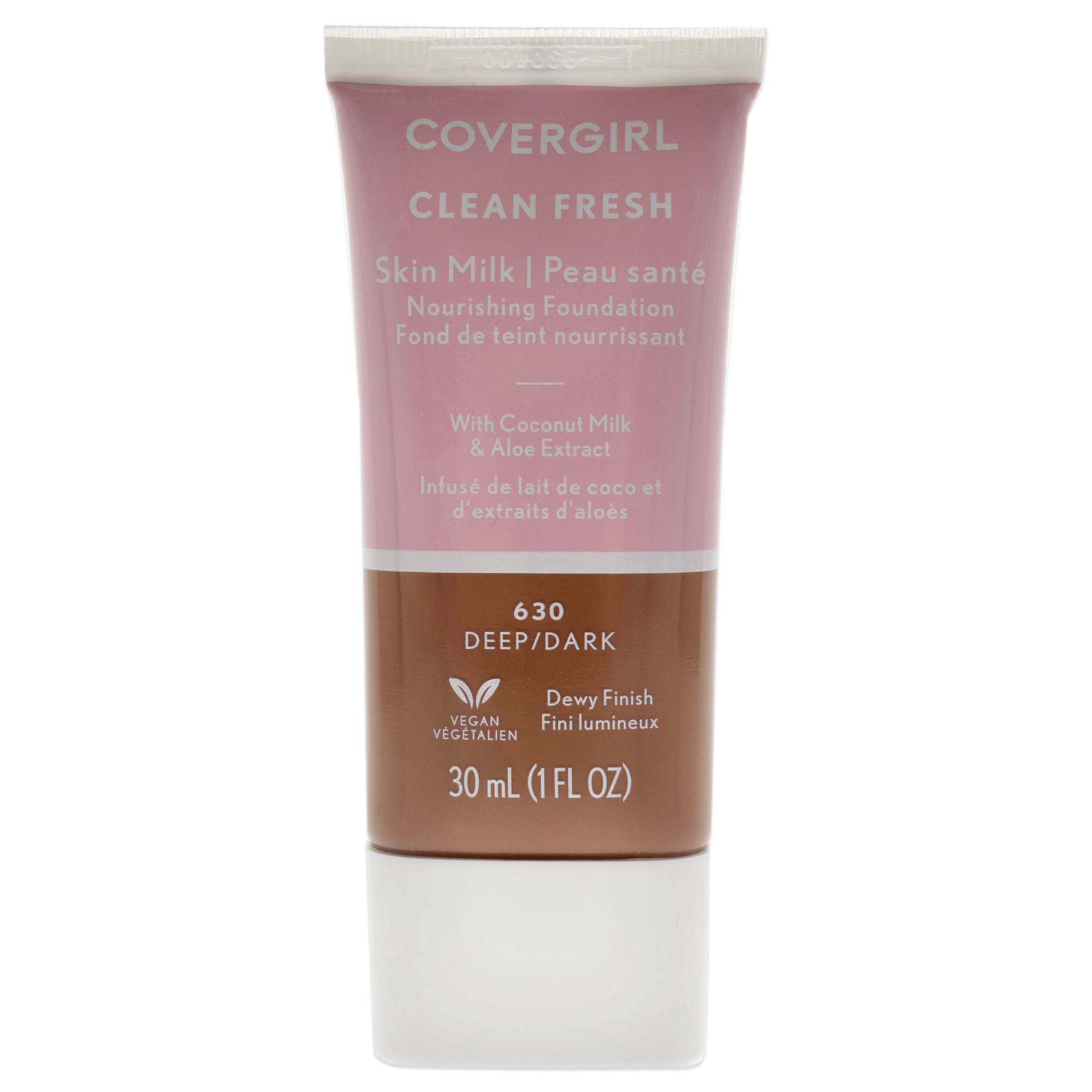 CoverGirl clean Fresh Skin Milk Foundation - 630 Deep Dark by covergirl for Women - 1 oz Foundation(D0102H2LAZW)