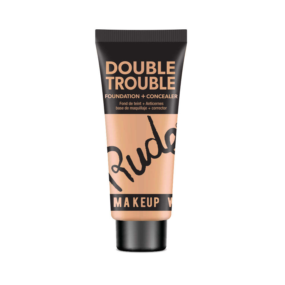 RUDE Double Trouble Foundation + concealer(D0102H2B52U)