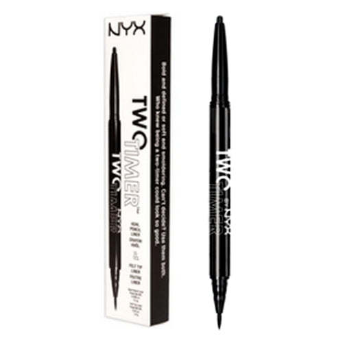 NYX Two Timer - Dual Ended Eyeliner(D0102H2BX4A)