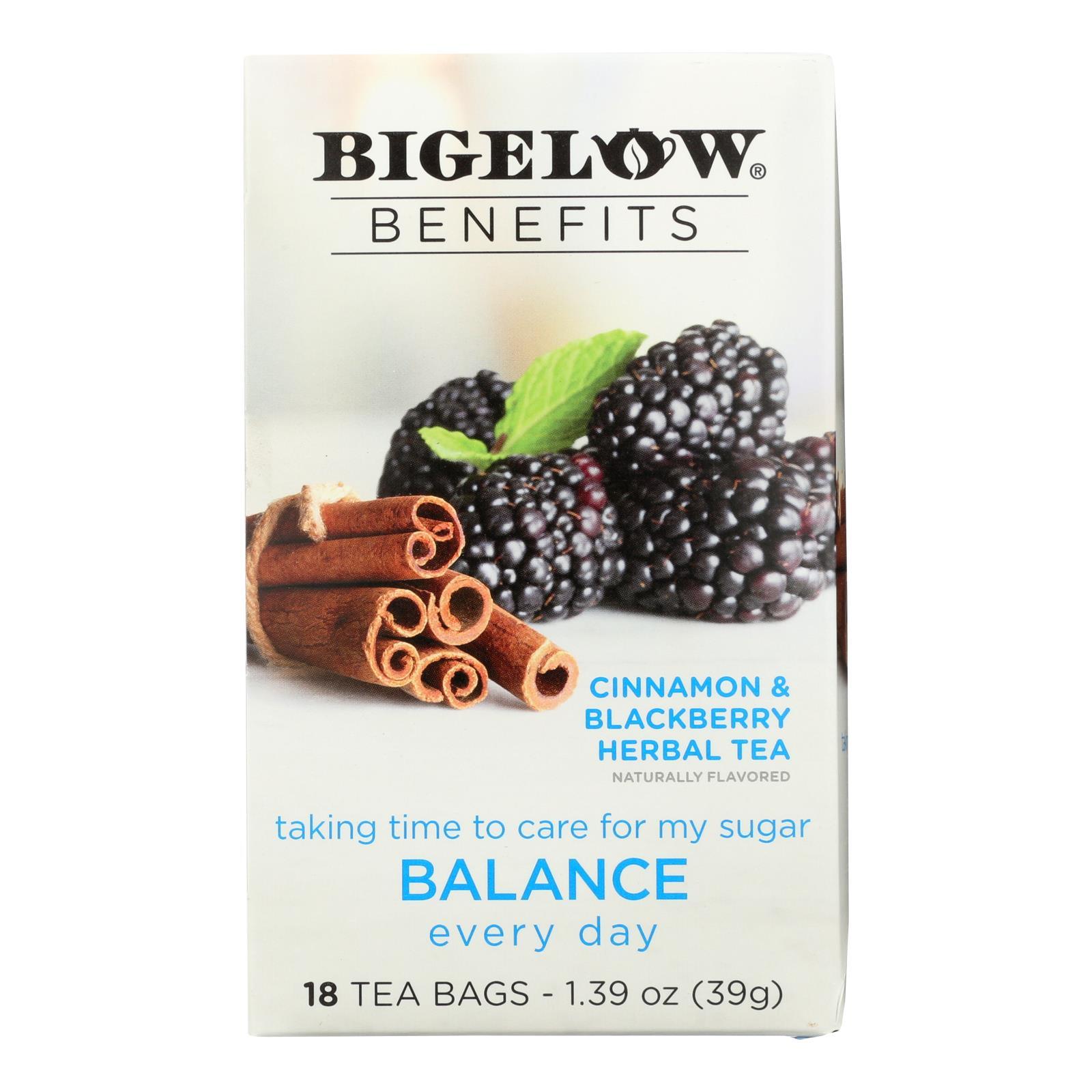 Bigelow Tea Tea - cinnamon Blackberry - Balance - case Of 6 - 18 Bag(D0102H5NEVT)