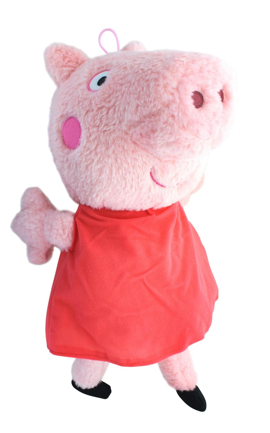 toynk Peppa Pig In Red Dress 17.5 Inch Character Plush
