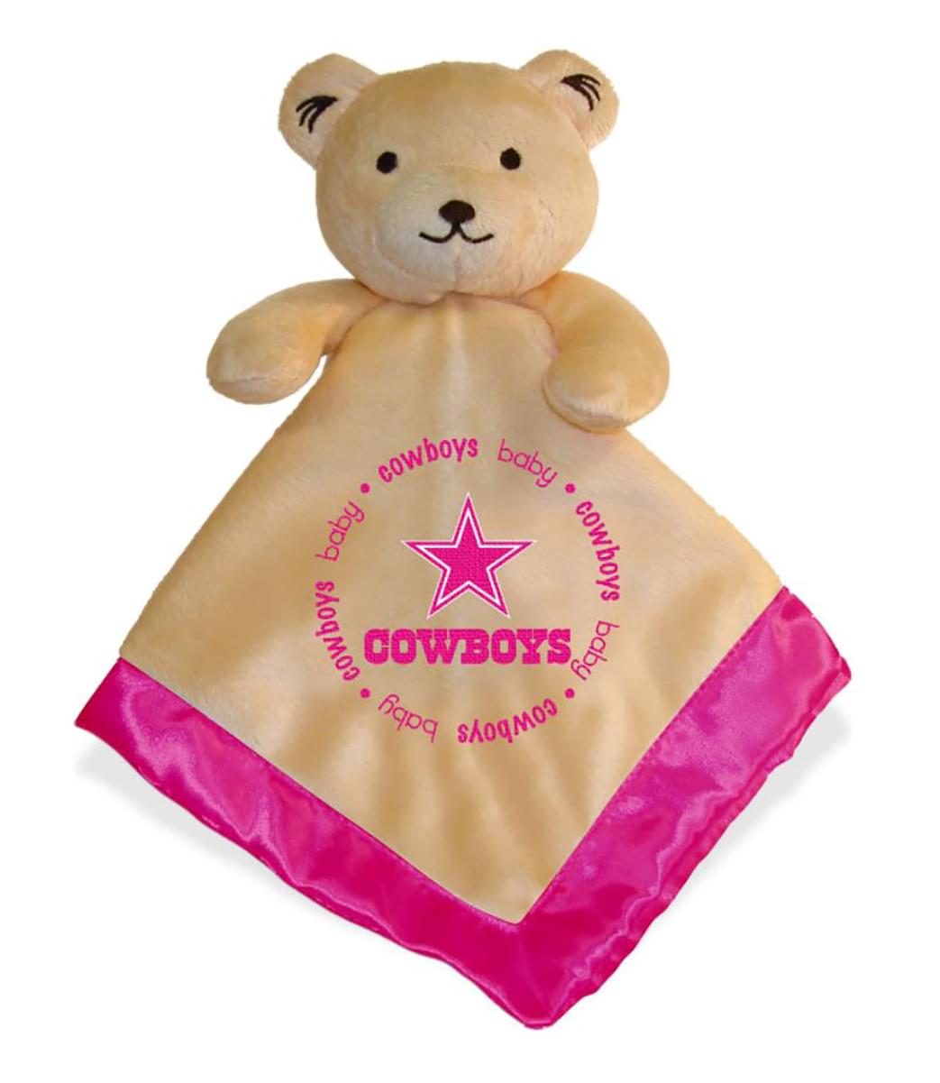 toynk Dallas Cowboys NFL Plush Teddy Bear Baby Blanket