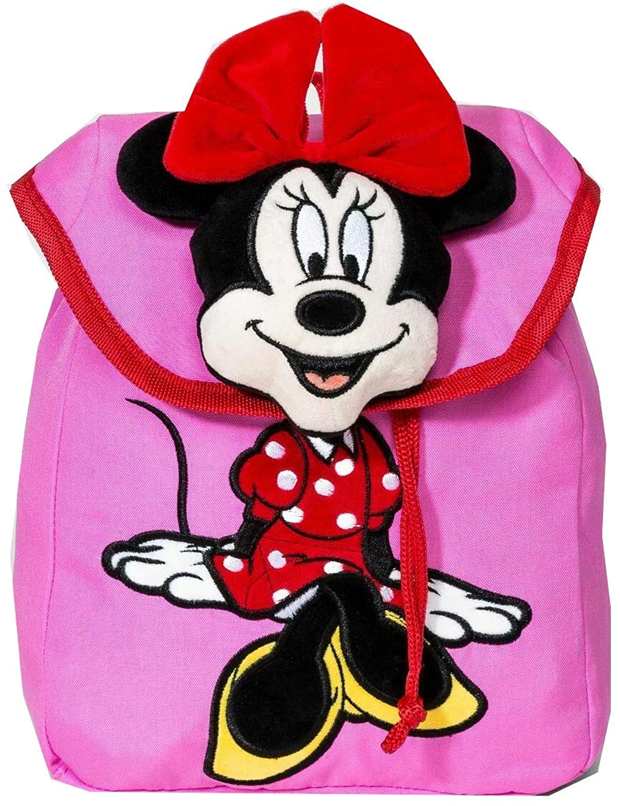 toynk Disney Mickey Mouse & Friends Plush 10 Inch Backpack | Minnie Mouse