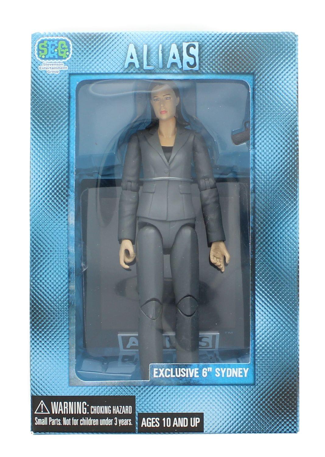 toynk Alias Exclusive 6 Inch Action Figure - Sydney Bristow in Grey Suit