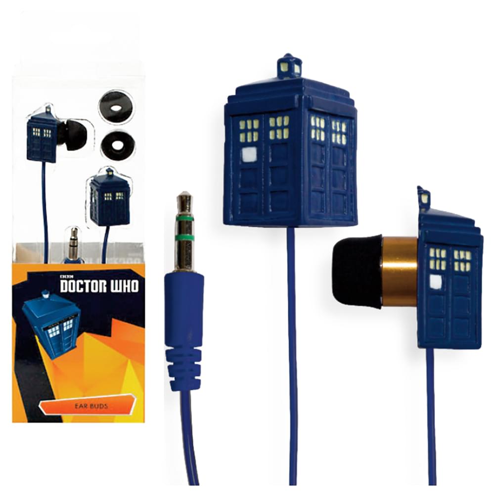 toynk Doctor Who TARDIS Ear Buds