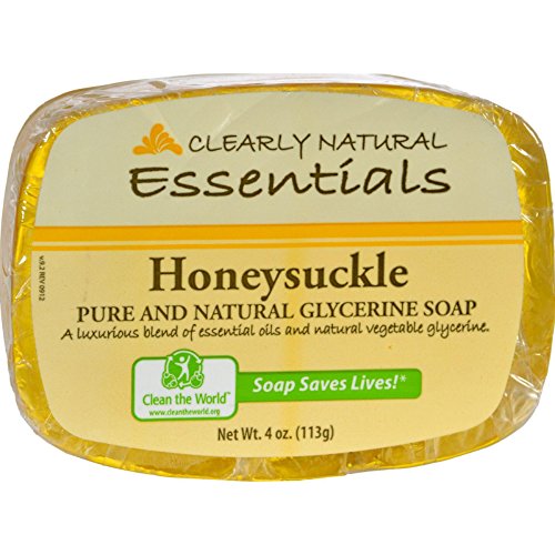 SELECT NUTRITION Clearly Natural Soap Bar Glyc Honeysckle