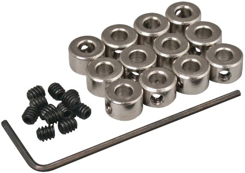 Great Planes 1/8" Plated Wheel Collar (12-Piece)
