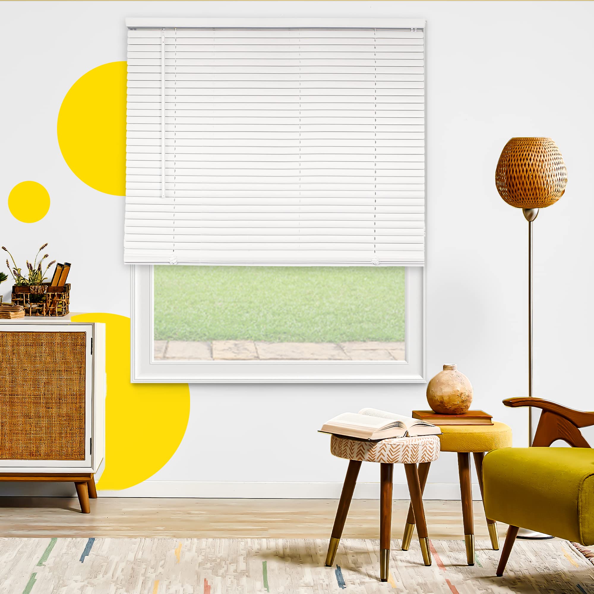 YELLOW BLINDS Blinds for Windows, Mini Blinds, Window Blinds, Door Blinds, Blinds & Shades, camper Blinds, Mini Blinds for Windo