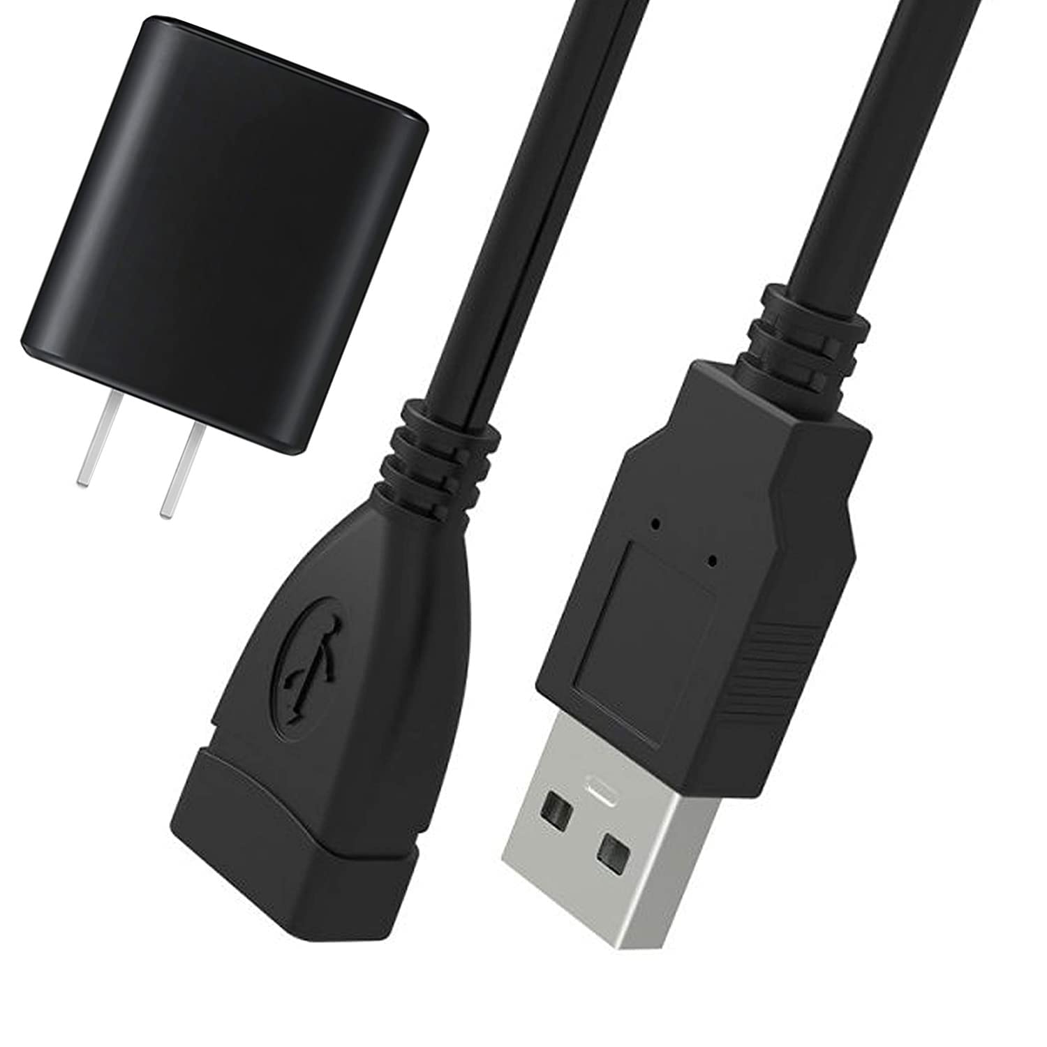 KUEVKA USB charger for JLab go AiPopSport, JLab Epic Air ANcSport ANc, JLab JBuds AirSportExecutiveProPlay gamingANc USB A Male to Fema