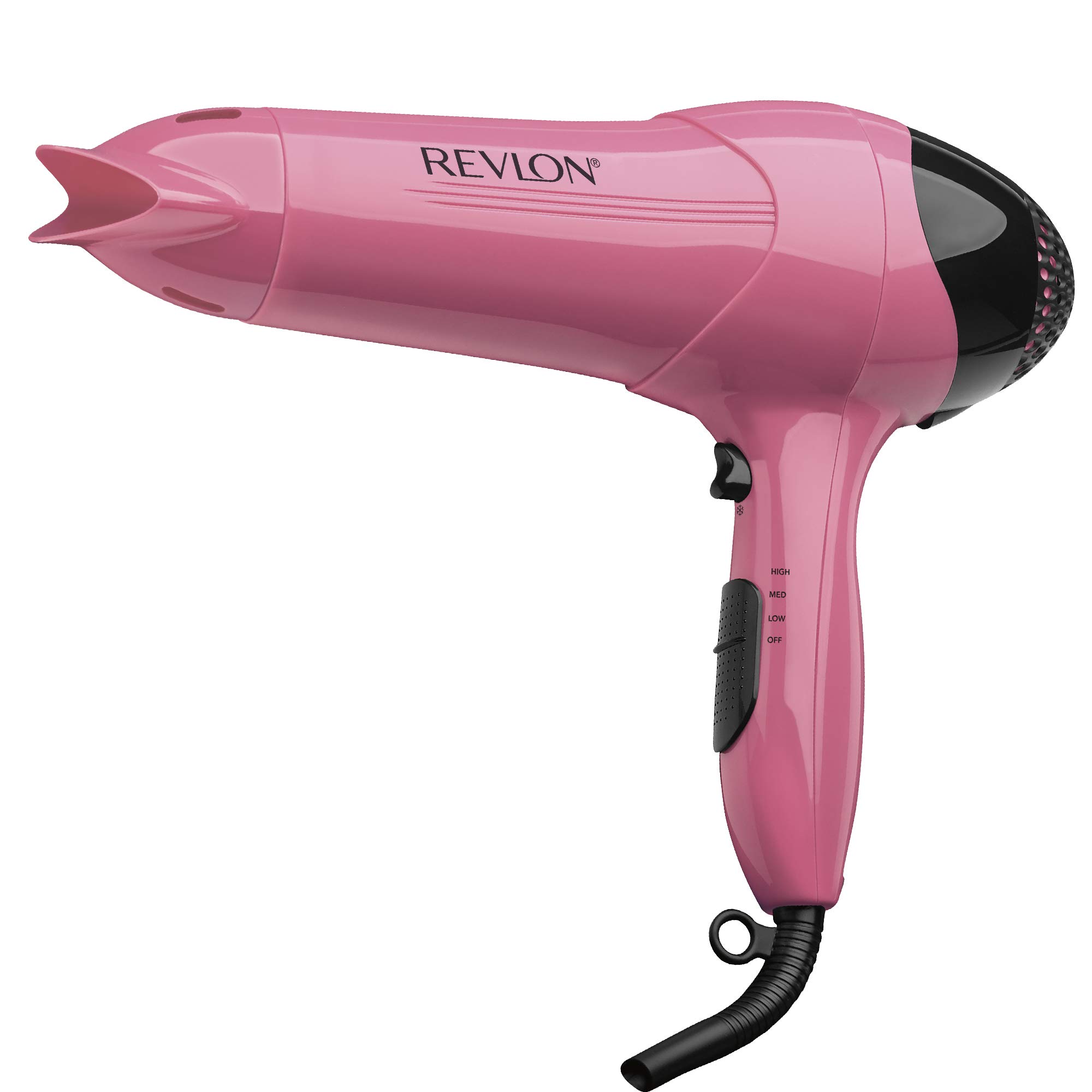 Revlon 1875W Lightweight Hair Dryer | For Easy Smooth Styling (Pink)