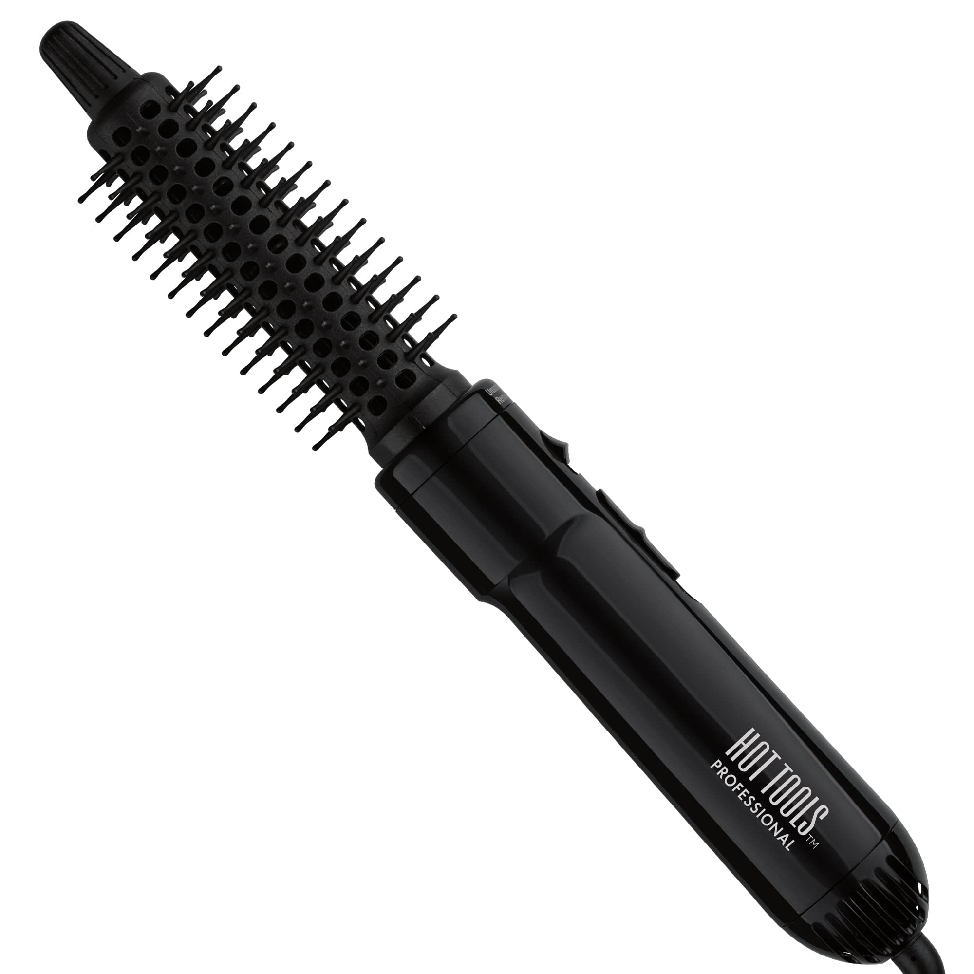 Hot Tools Pro Artist Hot Air Styling Brush | Style, Curl and Touch Ups (1?) Black