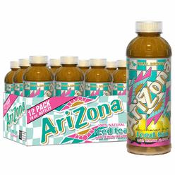 Arizona Tea, Premium Brewed Lemon Bottled Tea, 16 Fl Oz (Pack of 12)