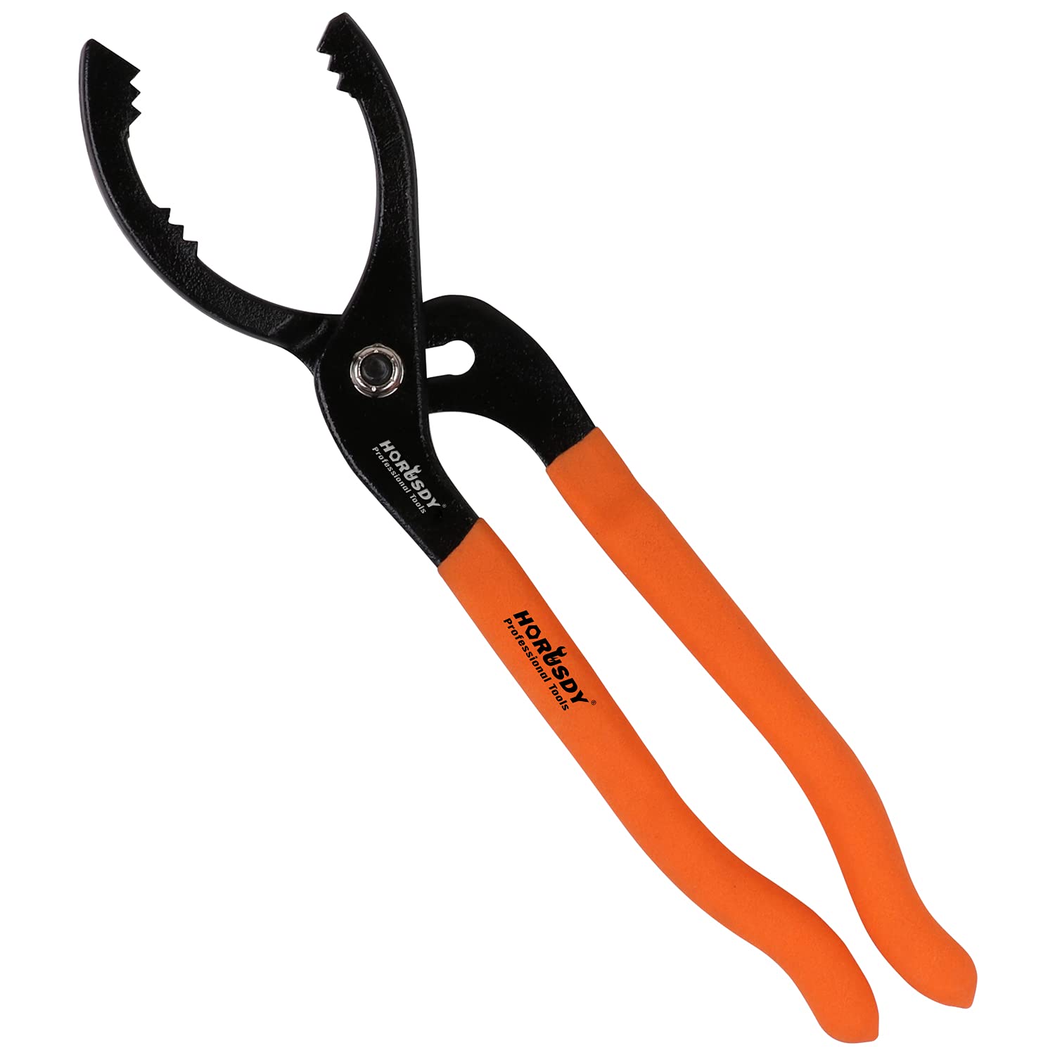 HORUSDY 12" Adjustable Oil Filter Pliers, Adjustable Oil Filter Wrench Removal Tool