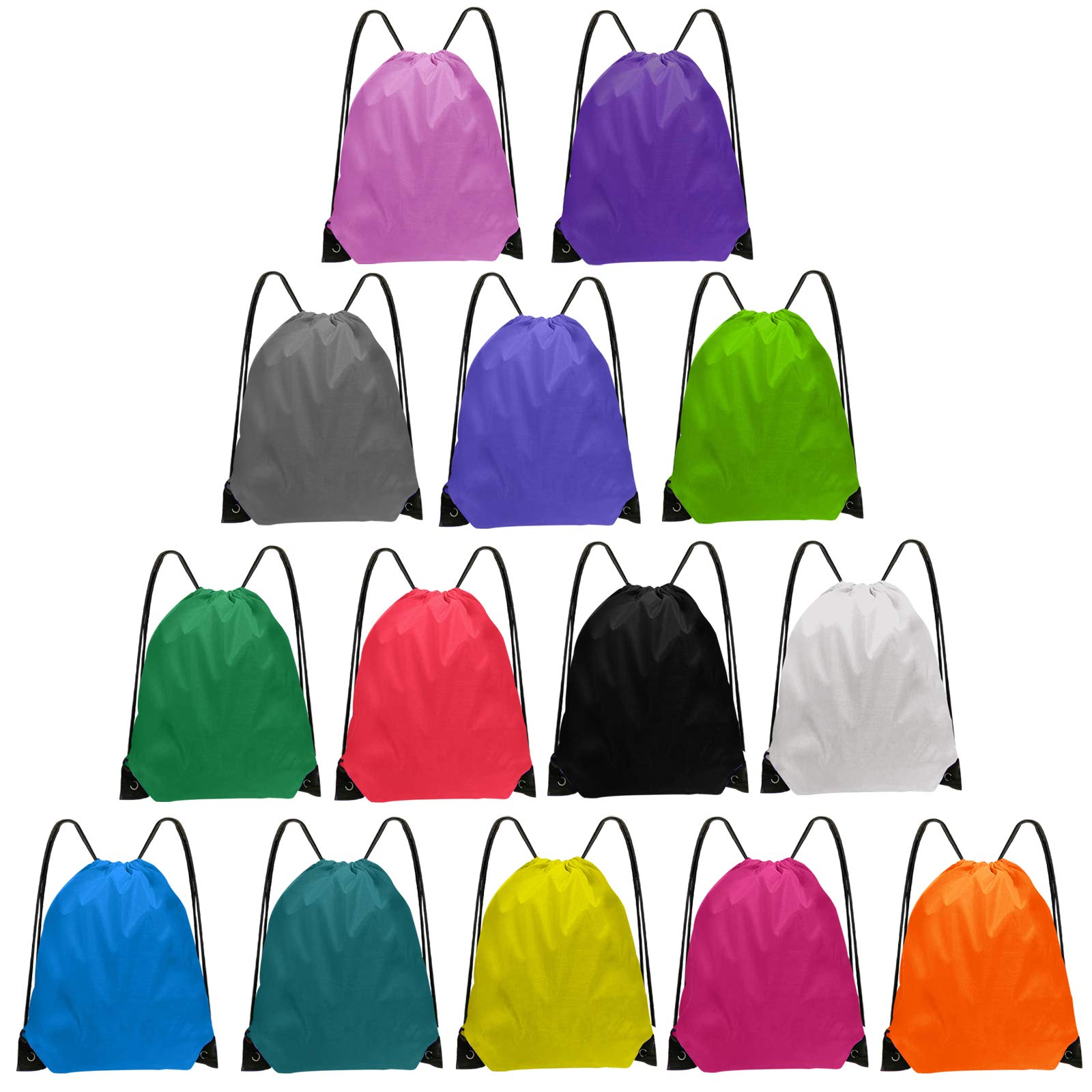 Grneric Drawstring Bags Bulk 14 Pcs Drawstring Backpack Bulk