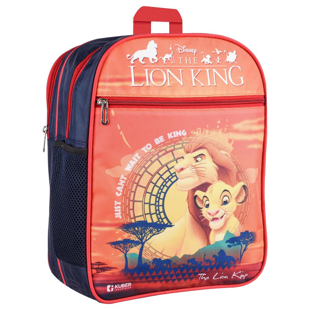 Kuber Industries Disney The Lion King School Bags | Kids School Bags | Student Bookbag | Travel Backpack | School Bag for Girls 