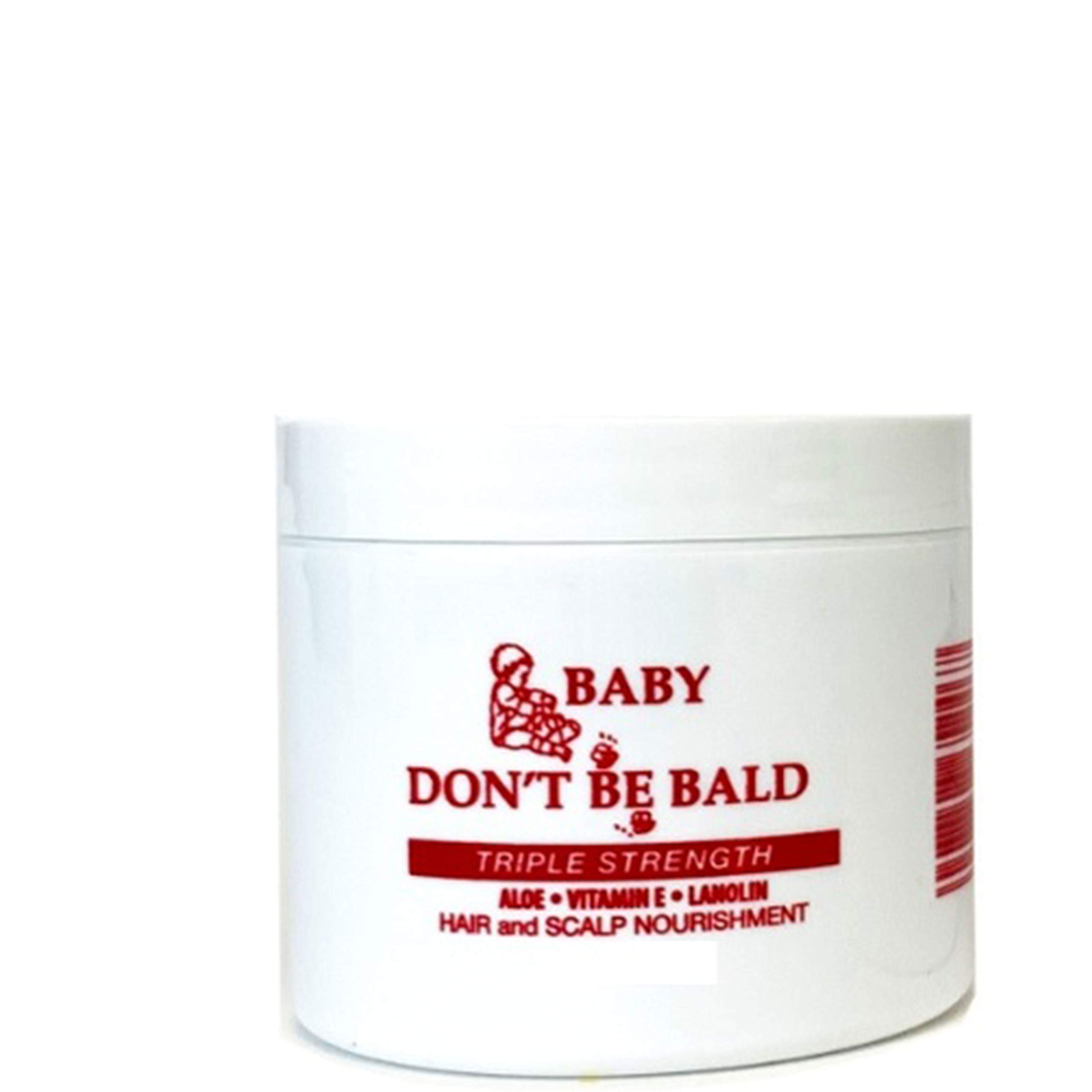BABY DON'T BE BALD Hair and Scalp Nourishment Triple Strength 4 oz