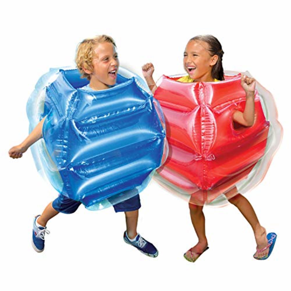 BANZAI: Bump N' Bounce Body Bumpers, A Game of Bumping & Bopping, 2 Bumpers Included in Red & Blue, Fun & Safe Cushion Inflatabl