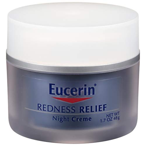 Eucerin Redness Relief Night creme - gently Hydrates To Reduce Redness-Prone Skin At Night - 17 oz Jar
