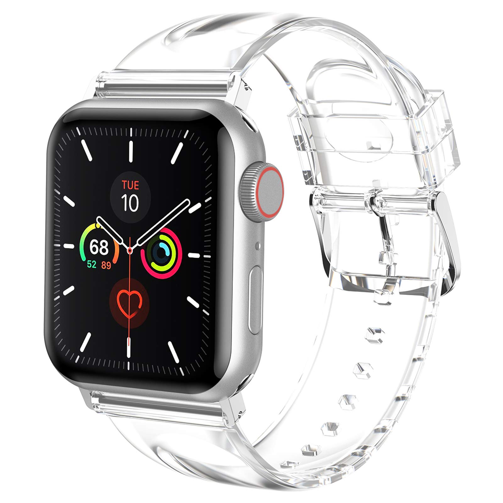 Watch Armband Clear Band 38 mm 40 mm 41 mm 61g1xCyB2gS.jpg_BO30,255,255,  main image 3