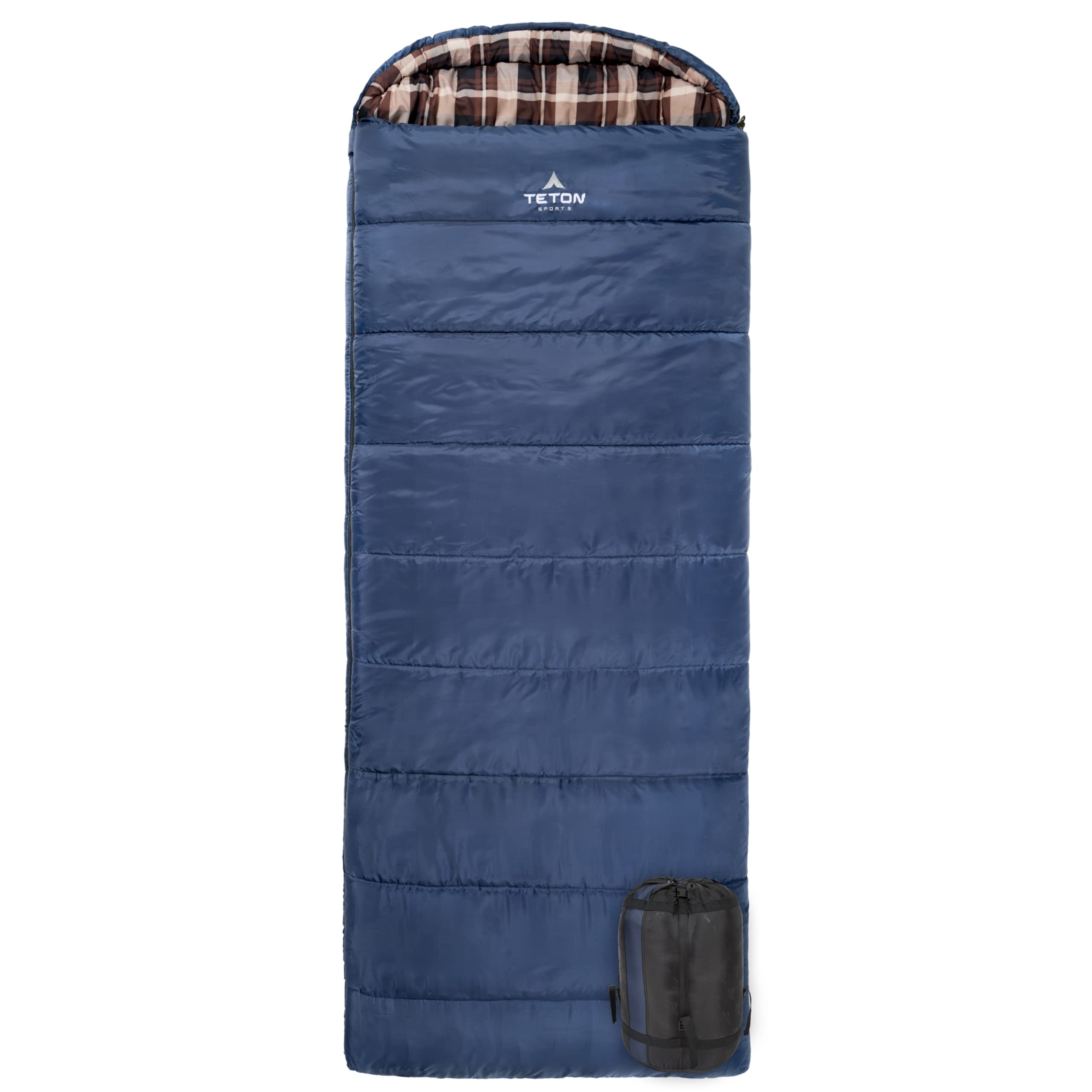 TETON Sports Celsius XL 0F Sleeping Bag; Great for Family Camping; Free Compression Sack