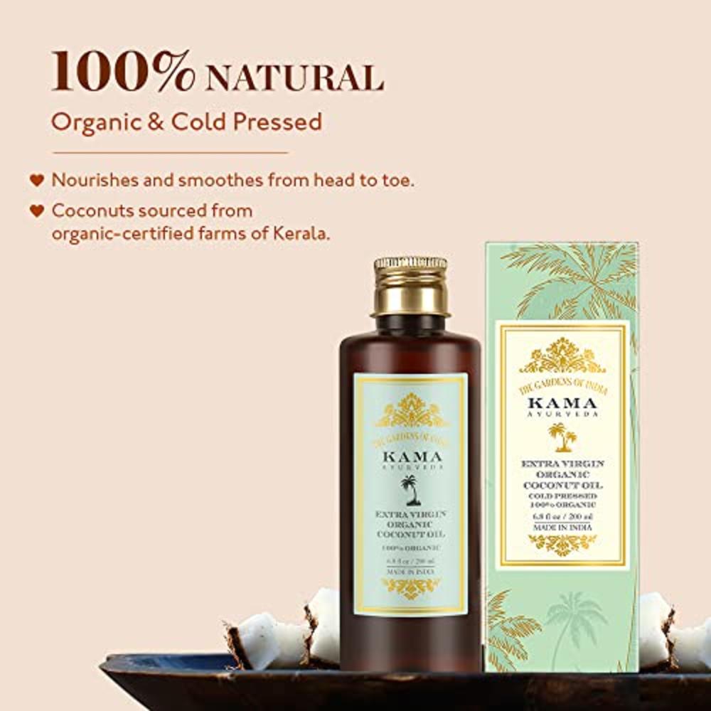 Kama Ayurveda Extra Virgin Organic Coconut Oil - 200ml