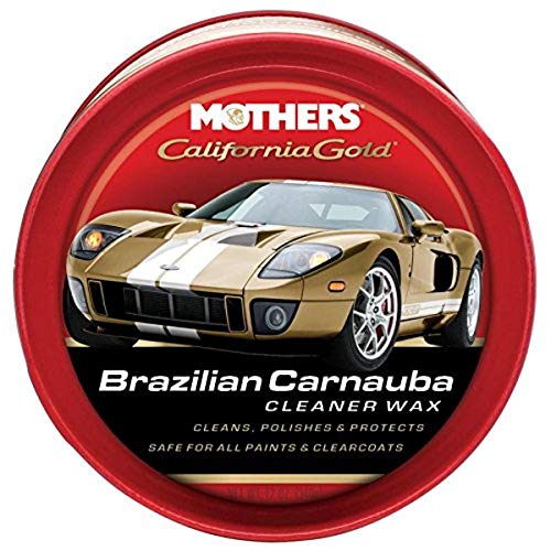 Mothers 05500 California Gold Brazilian Carnauba Cleaner Wax Paste - 12 oz.