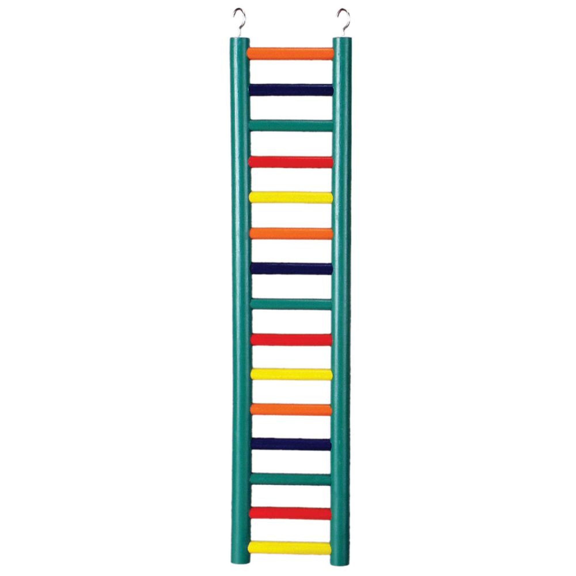 Prevue 15-rung Multi- color Wood Bird Ladder