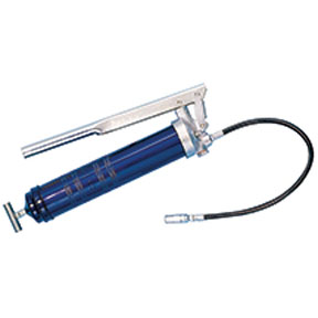 Lincoln Industrial Heavy-Duty Lever Manual Grease Gun with 18" Hose and Coupler