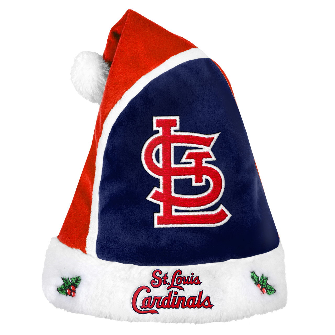 Forever Collectibles St. Louis Cardinals Basic Santa Hat - 2015