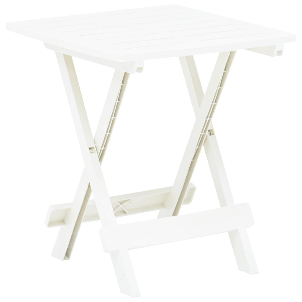 48808 vidaXL Folding Patio Table White 177x169x197 Plastic, image size:1024x1024