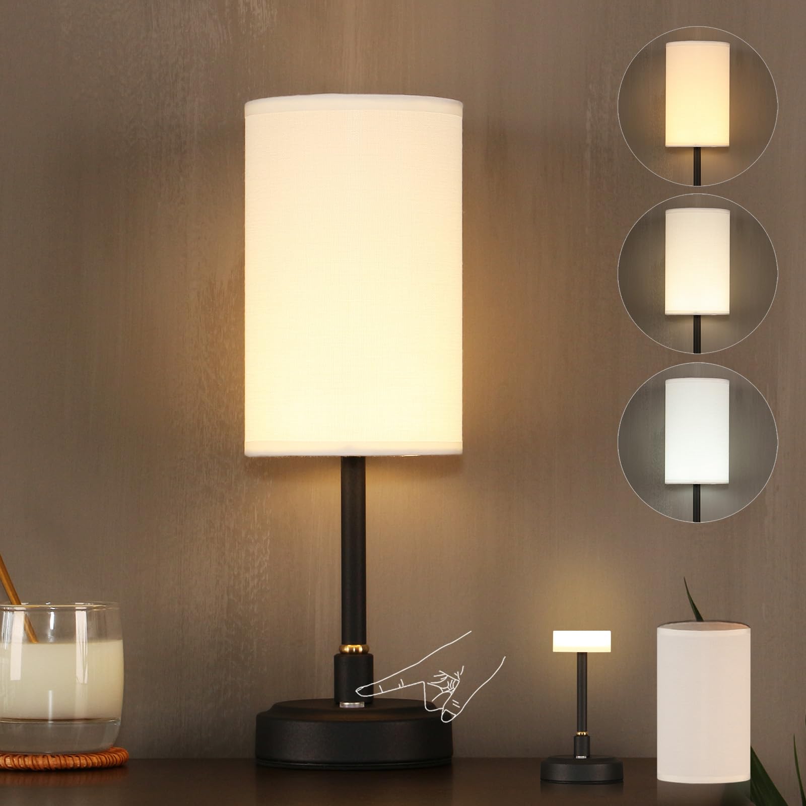 Amazon Small Cordless Table Lamps Cordless Table Lamp, Plum