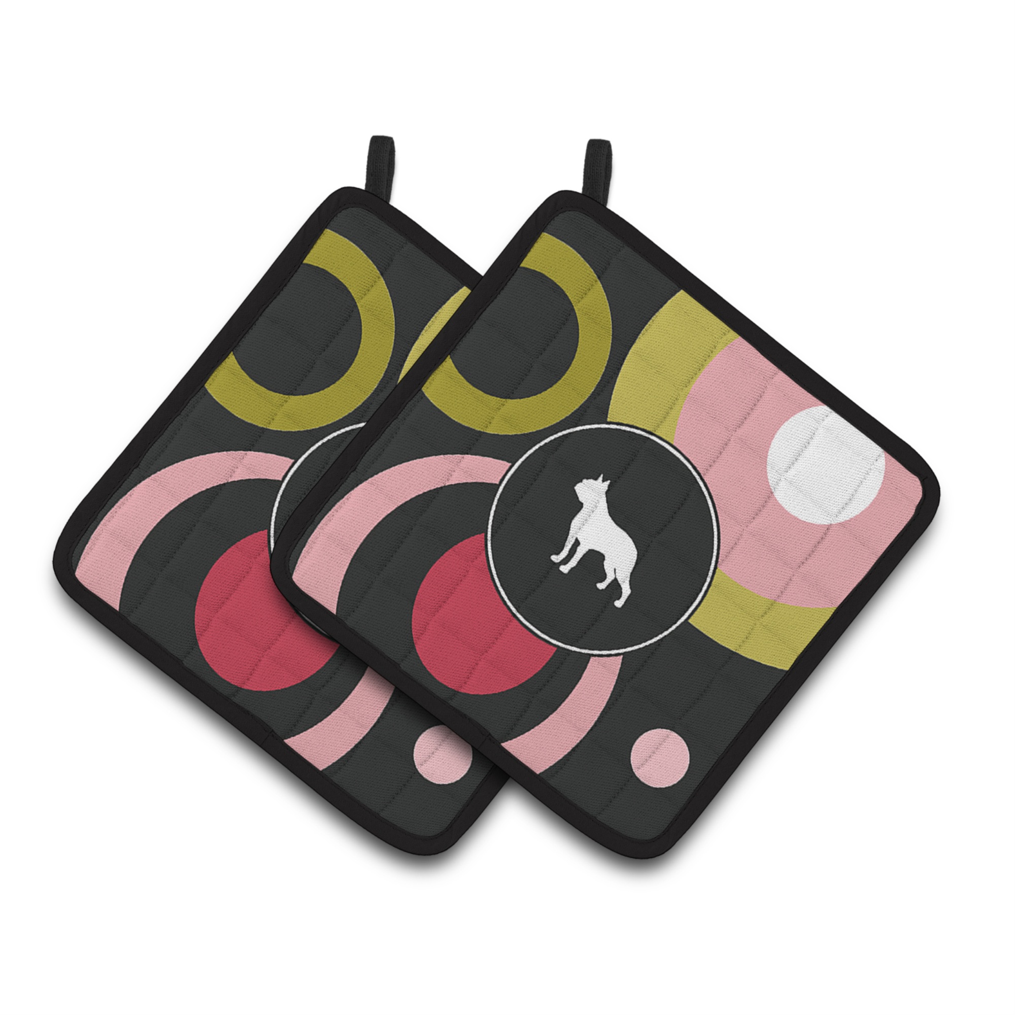 Caroline's Treasures Berries Pair Of Pot Holders, 7.5HX7.5W, Multicolor