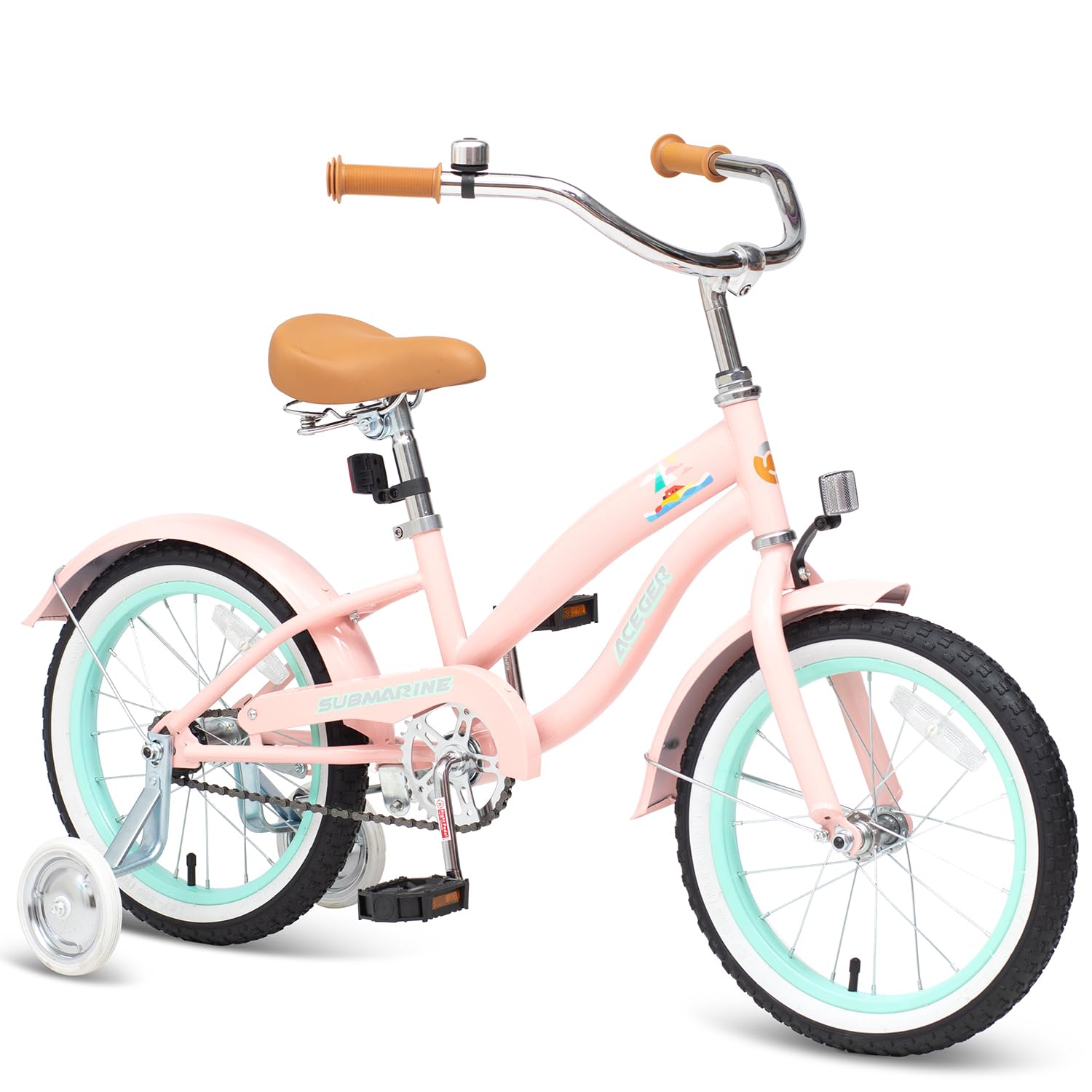 ACEGER Girls Beach Cruiser Bike for Kids 513 Years Old 16 18 20