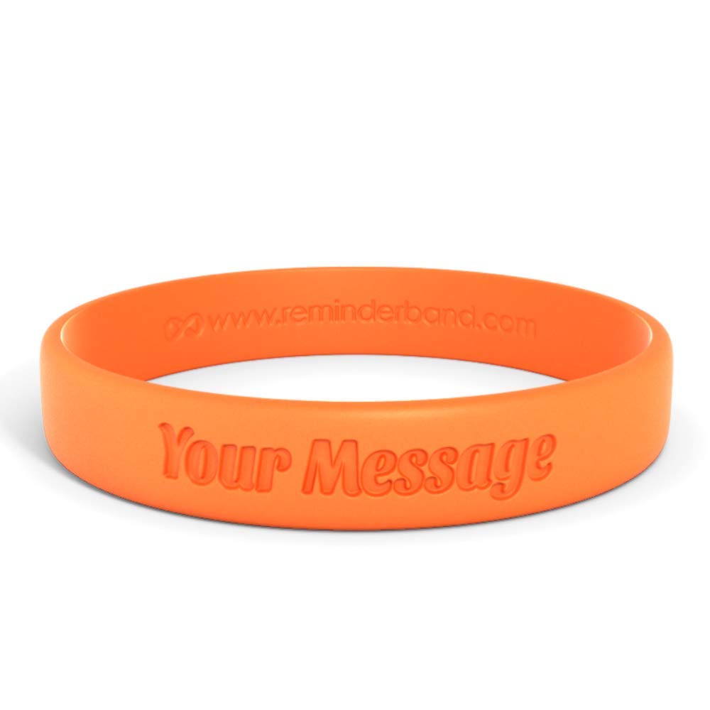 Silicone Wristband Personalised Wristbands Amazon SB-CLS-DB-M