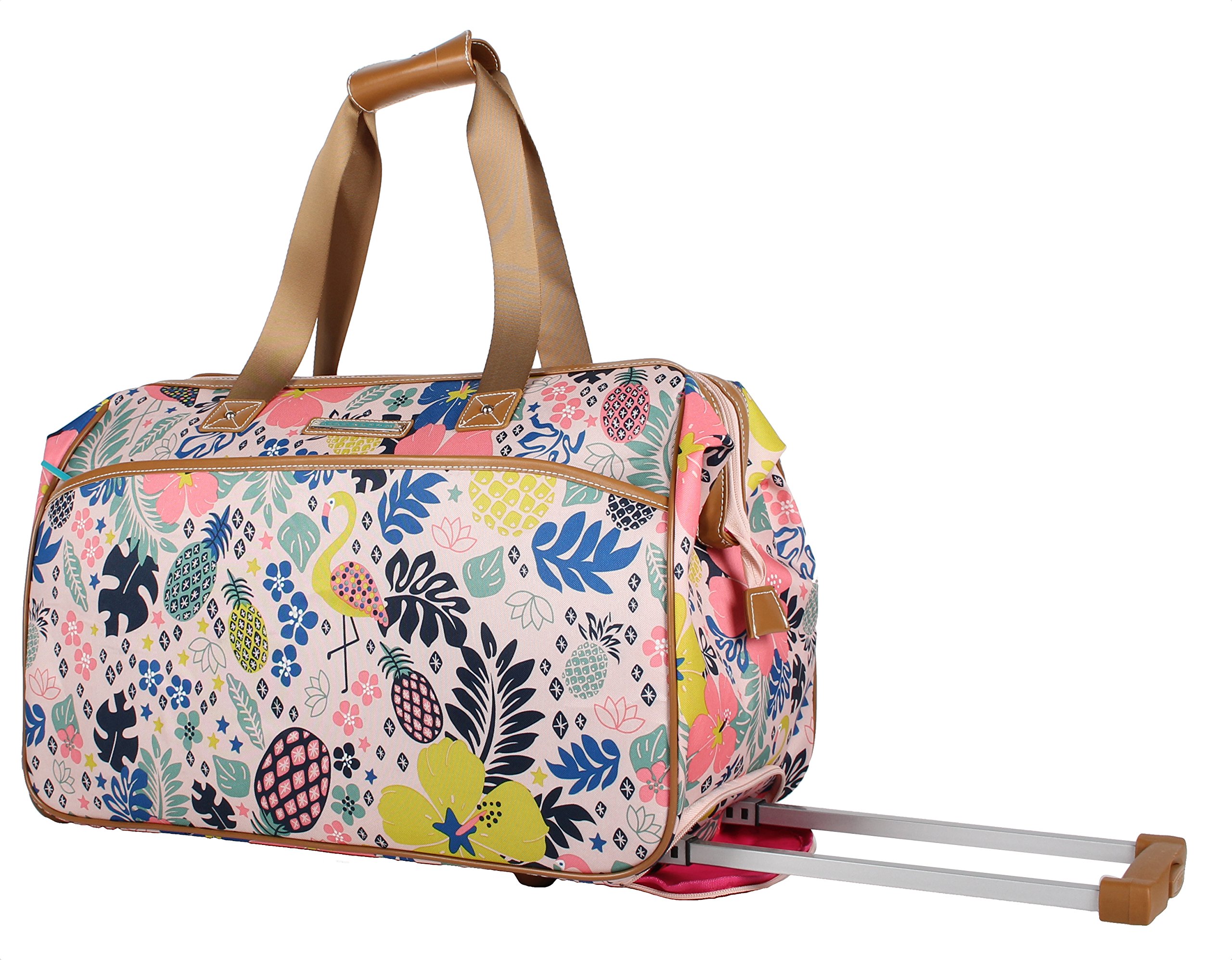 Wheeled Duffel Bag Lily Bloom Weekender Lily Bloom Designer 15