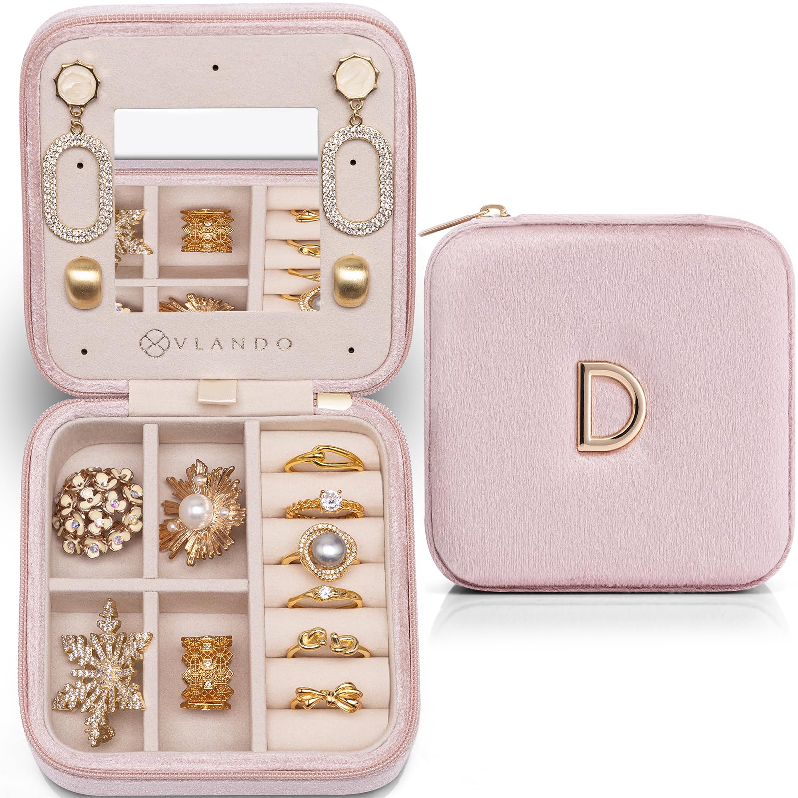 Vlando Wedding Gifts for Women Jewelry Box Bridal Shower Gifts