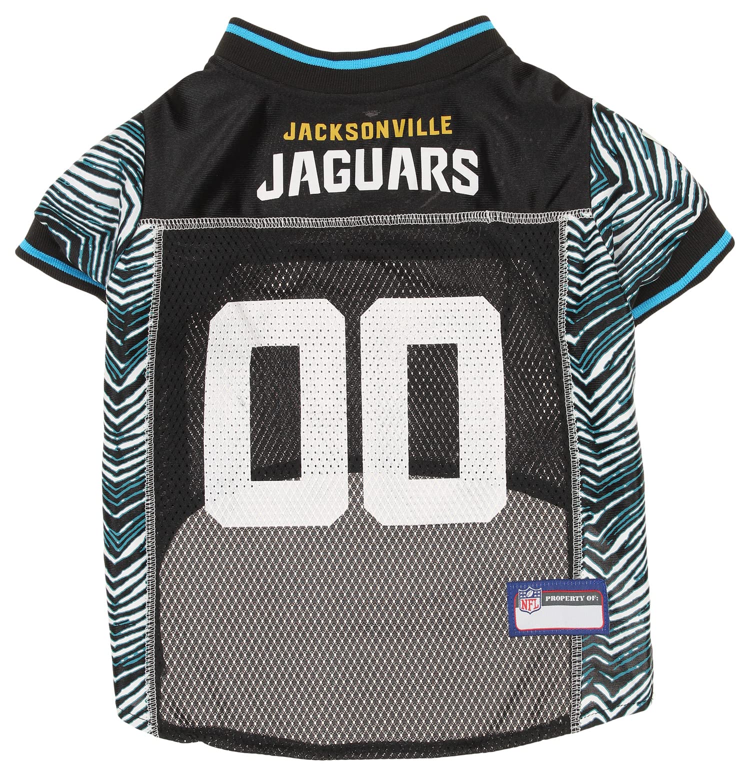 Zubaz X Pets First NFL Jacksonville Jaguars Team Pet Jersey For Dogs Large Zubaz X Pets First NFL Jacksonville Jaguars Team Pet Jersey For Dogs Large