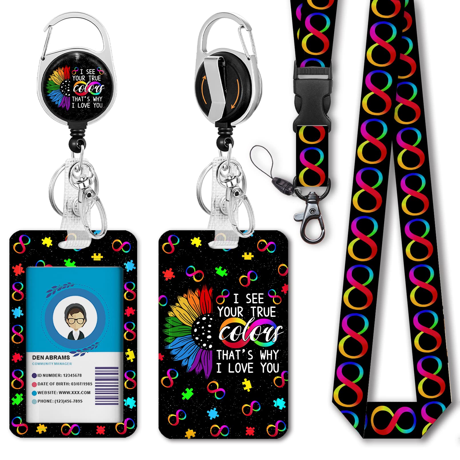 Badge Lanyard Teacher Key Lanyard Office Items Neck Name Brand