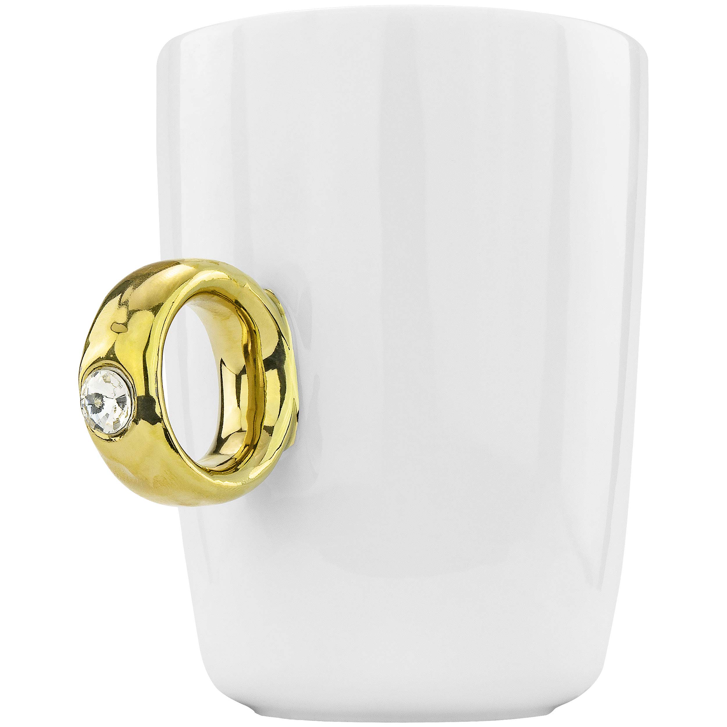 Fairly Odd Novelties fon-10200 Engagement 2 Carat Ring Mug, Gold, image size:2500x2500