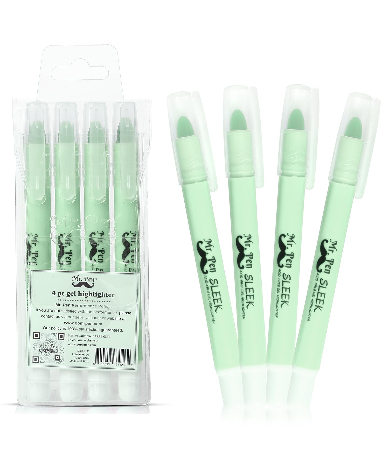 Pen PICS004M326 Mr Pen Gel Highlighter Pack Bible