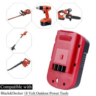 Lasica 2Pack 38Ah 18V NiCad Battery Replacement for Black and