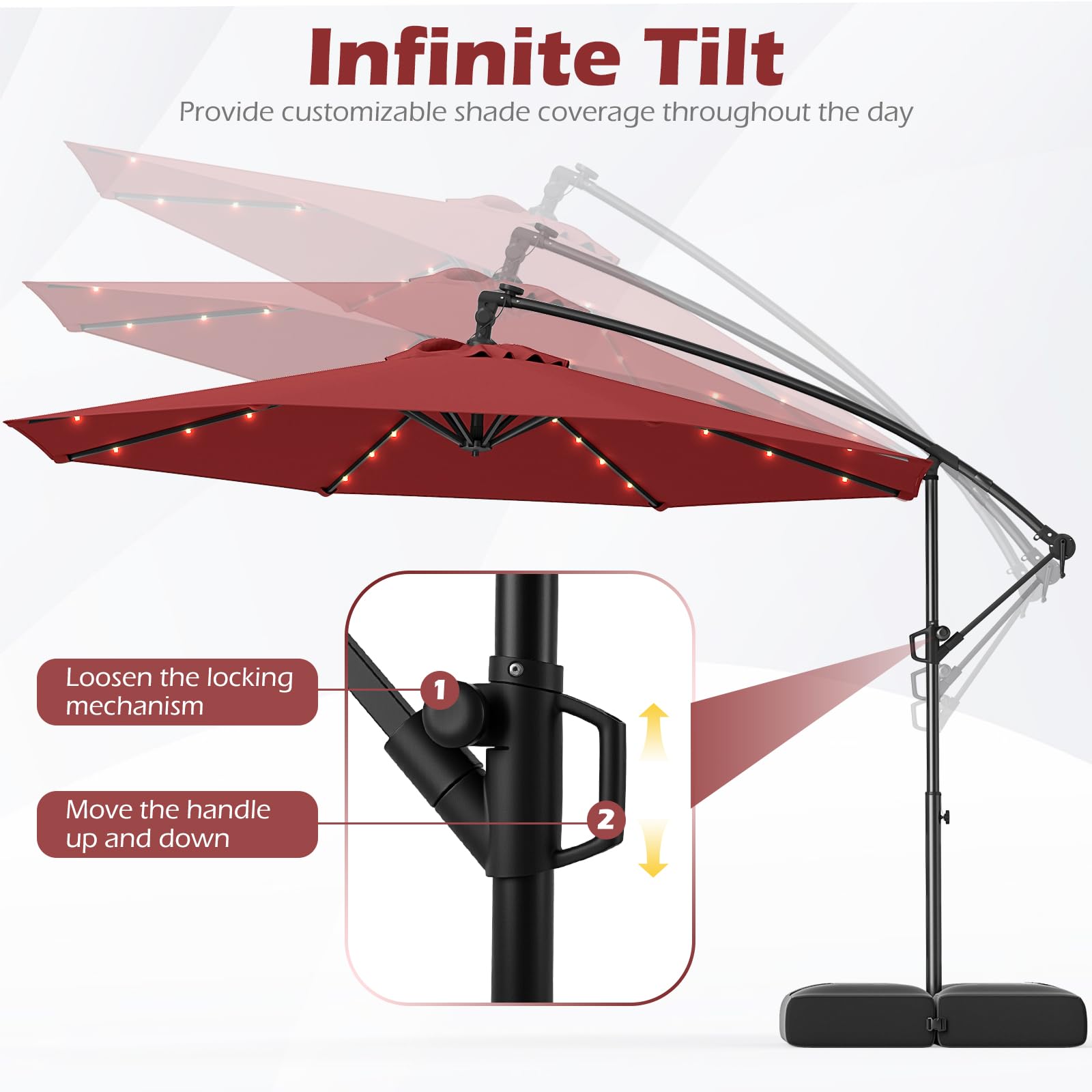 10' patio umbrella replacement canopy Aoodor Patio Umbrella Replacement Canopy for 10 ft 8 Ribs Table Umbrella -  On Sale - Overstock
