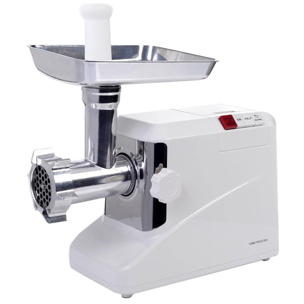 ConvenienceBoutique Meat Grinder Industrial 2000 Watt Electric 2.6 HP  3 Speed with 3 Plates